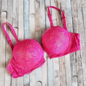 Victoria's Secret lace push up bra - Sz 34D